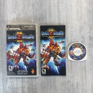 Invizimals (Sony PSP, 2010) Complete - Game, Manual, & Case - TESTED